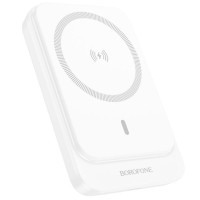 Портативний ЗП Power Bank BOROFONE BJ63 Nimble PD20W з БЗП 5000 mAh White