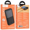 Портативное ЗУ Power Bank Hoco J136A Sirui 22.5W+PD20W 20000 mAh Black