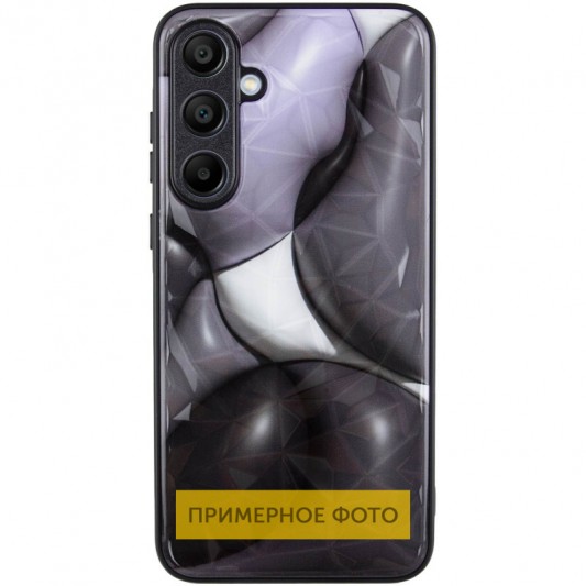 TPU+PC чохол Prisma BubbleGum для Xiaomi Redmi 12C 3D Grey - зображення 1 