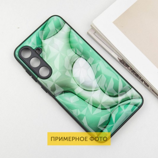 TPU+PC чохол Prisma BubbleGum для Xiaomi Redmi 12C 3D Green - зображення 2 