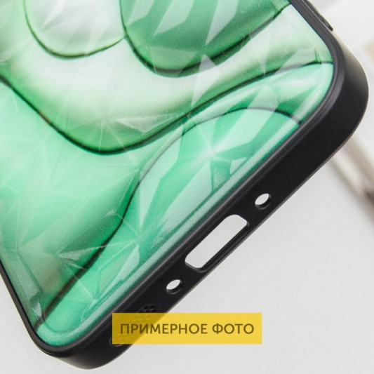 TPU+PC чохол Prisma BubbleGum для Xiaomi Redmi 12C 3D Green - зображення 6 