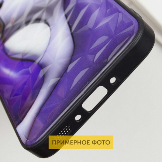TPU+PC чохол Prisma BubbleGum для Xiaomi Redmi 12C 3D Blue - зображення 6 
