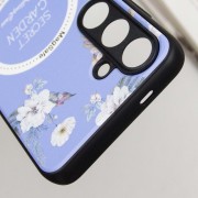 TPU+PC чехол Secret Garden with MagFit для Samsung Galaxy S23 FE Lilac