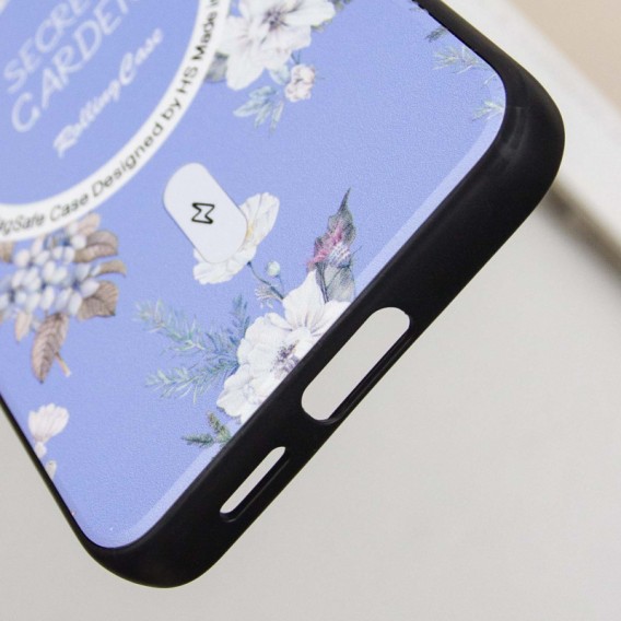 TPU+PC чохол Secret Garden with MagFit для Samsung Galaxy S23 FE Lilac