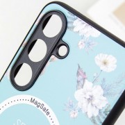 TPU+PC чехол Secret Garden with MagFit для Samsung Galaxy S23 FE Mint