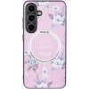 TPU+PC чохол Secret Garden with MagFit для Samsung Galaxy S23 FE Pink