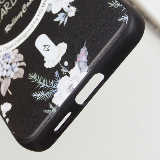TPU+PC чехол Secret Garden with MagFit для Samsung Galaxy S23 FE Black - изображение 7