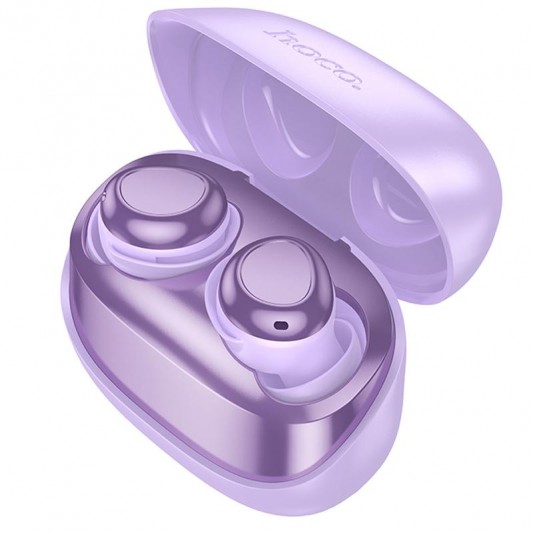 Бездротові TWS навушники Hoco EW200 Elegant Purple - зображення 1 