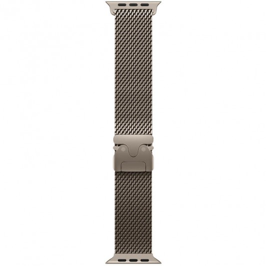 Ремешок Milanese Loop New Design для Apple Watch 38/40/41/42mm(ser.10) Titanium