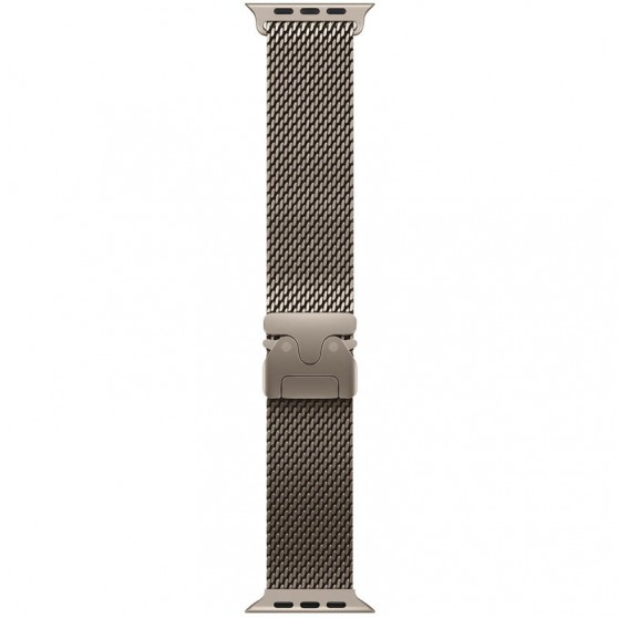 Ремешок Milanese Loop New Design для Apple Watch 38/40/41/42mm(ser.10) Titanium