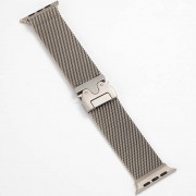 Ремешок Milanese Loop New Design для Apple Watch 38/40/41/42mm(ser.10) Titanium