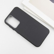 Кожаный чехол Leather Case Metal Buttons для Samsung Galaxy S23 FE Black