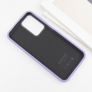Кожаный чехол Leather Case Metal Buttons для Samsung Galaxy S23 FE Light Purple