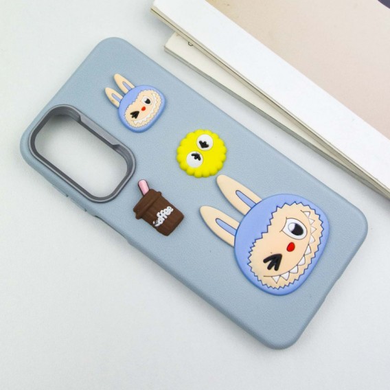 Чохол TPU Leather Toys для Xiaomi Redmi Note 11 Pro 4G/5G / 12 Pro 4G Labubu / Blue