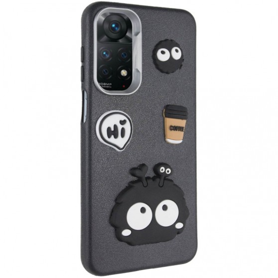 Чехол TPU Leather Toys для Xiaomi Redmi Note 11 Pro 4G/5G / 12 Pro 4G Monster / Black