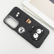 Чохол TPU Leather Toys для Xiaomi Redmi Note 11 Pro 4G/5G / 12 Pro 4G Monster / Black
