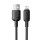Дата кабель Baseus Silky Series OS Fast Charging USB to Lightning 2.4A (1m) (P1037770) Cluster Black