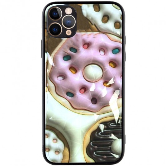 TPU+PC чехол Prisma Fluffie для Apple iPhone 11 Pro Max (6.5") Donut