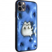 TPU+PC чохол Prisma Fluffie для Apple iPhone 11 Pro Max (6.5") Pusheen