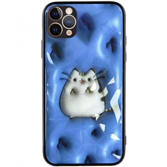 TPU+PC чехол Prisma Fluffie для Apple iPhone 11 Pro Max (6.5") Pusheen - изображение 2