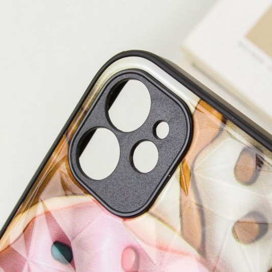 TPU+PC чохол Prisma Fluffie для Apple iPhone 12 (6.1") Donut - зображення 3 