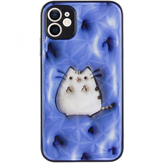 TPU+PC чохол Prisma Fluffie для Apple iPhone 12 (6.1") Pusheen - зображення 1 