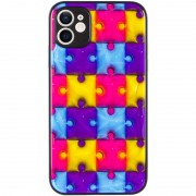 TPU+PC чохол Prisma Fluffie для Apple iPhone 12 (6.1") Puzzle