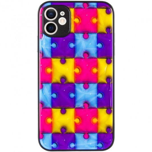 TPU+PC чохол Prisma Fluffie для Apple iPhone 12 (6.1") Puzzle - зображення 1 