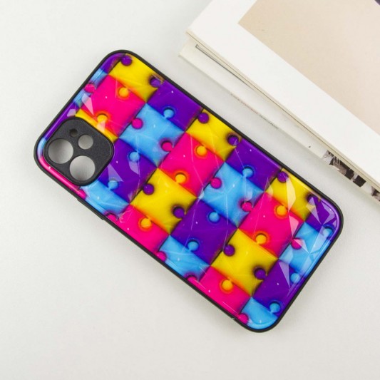 TPU+PC чохол Prisma Fluffie для Apple iPhone 12 (6.1") Puzzle - зображення 2 