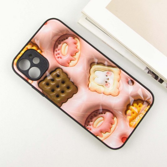 TPU+PC чохол Prisma Fluffie для Apple iPhone 12 (6.1") Sweet - зображення 2 