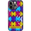 TPU+PC чохол Prisma Fluffie для Apple iPhone 16 (6.1") Puzzle