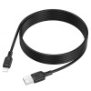 Дата кабель Borofone BX113 Lenny USB to Lightning 2.4A (2m) Black