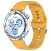 Силиконовый ремешок Wavy для Smart Watch 22mm Dark Yellow Силиконовый ремешок Wavy для Smart Watch 22mm Dark Yellow