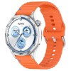 Силіконовий ремінець Wavy для Smart Watch 22mm Orange