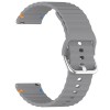 Силіконовий ремінець Wavy для Smart Watch 22mm Gray
