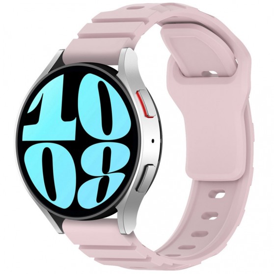 Силиконовый ремешок Defense для Smart Watch 22mm Light Pink