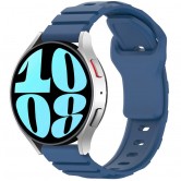 Силіконовий ремінець Defense для Smart Watch 22mm Blue Силіконовий ремінець Defense для Smart Watch 22mm Blue