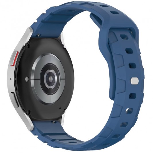 Силиконовый ремешок Defense для Smart Watch 22mm Blue - изображение 3