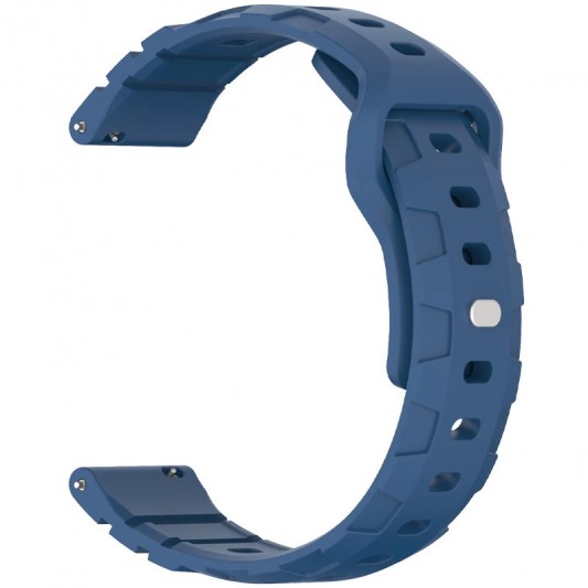 Силиконовый ремешок Defense для Smart Watch 22mm Blue - изображение 4
