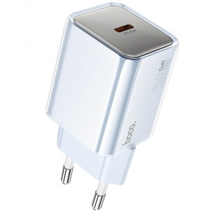 Блок живлення Hoco N47 Glorious PD30W (1USB-C) Blue