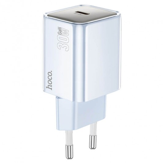 СЗУ Hoco N47 Glorious PD30W (1USB-C) Blue - изображение 1