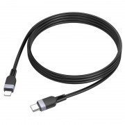 Дата кабель Hoco X109 Energy silicone Type-C to Lightning (1m) Black