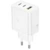 Блок питания Hoco N51 Scenery PD65W (1USB-A/2C) White