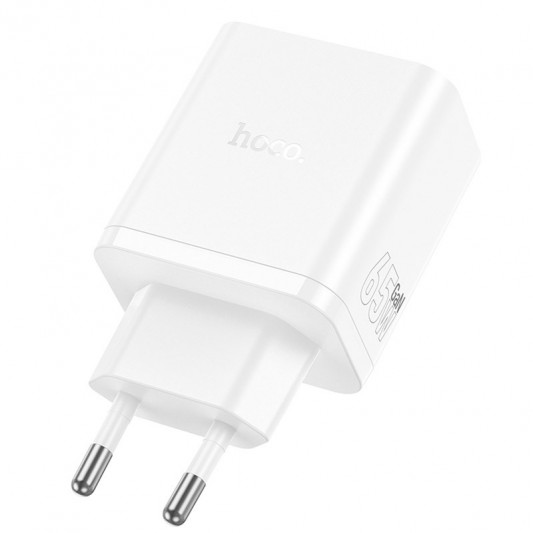 МЗП Hoco N51 Scenery PD65W (1USB-A/2C) White - зображення 1 