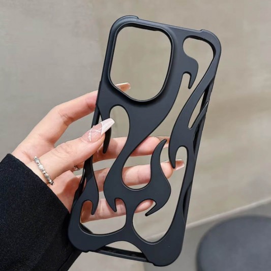 Чехол TPU WinFire для Apple iPhone 15 (6.1") Black - изображение 3