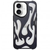 Чехол TPU WinFire для Apple iPhone 16 Plus (6.7 дюйма) Black