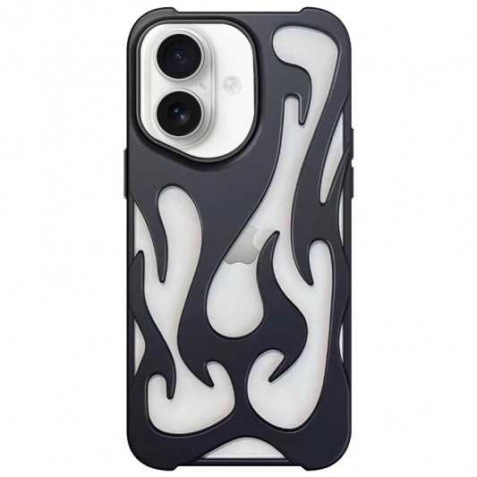 Чехол TPU WinFire для Apple iPhone 16 Plus (6.7") Black