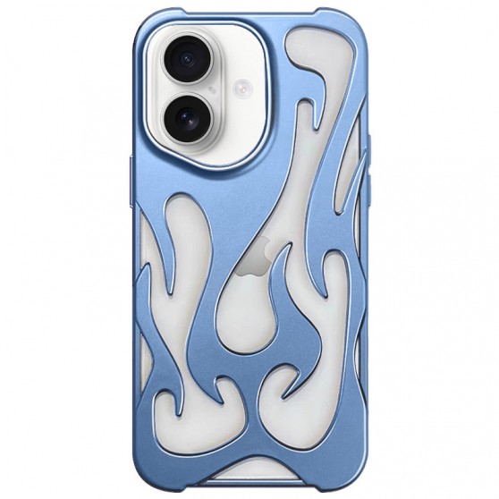 Чехол TPU WinFire для Apple iPhone 16 Plus (6.7") Blue