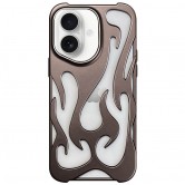 Чехол TPU WinFire для Apple iPhone 16 Plus (6.7 дюйма) Brown