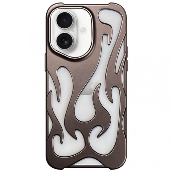 Чехол TPU WinFire для Apple iPhone 16 Plus (6.7") Brown